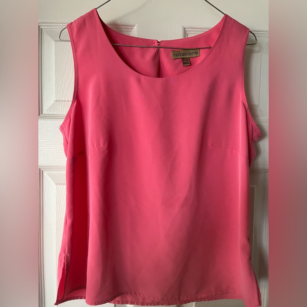 Notations Silk Blouse